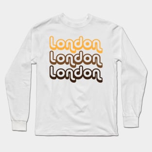 London Retro Long Sleeve T-Shirt